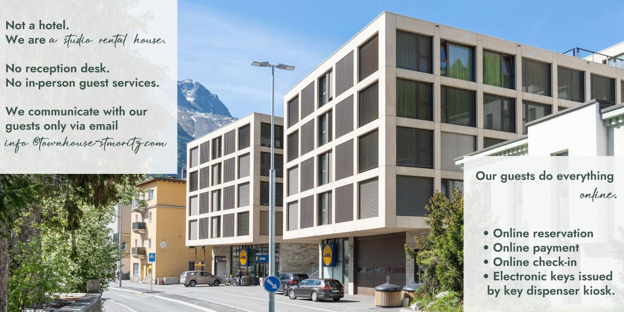 Townhouse N9 Lejlighed St. Moritz Eksteriør billede
